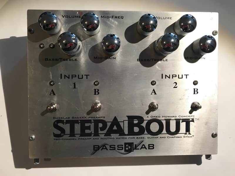 BassLab StepABout Chapman Stick Stereo PreAmp (1st gen) image 1