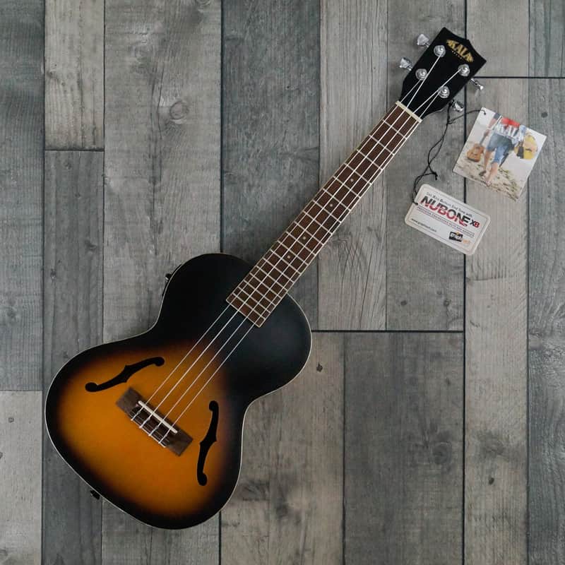 Kala kala JTE-2TS Arch Top Tenor Ukulele, Satin Tobacco Burst
