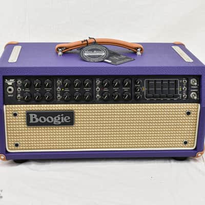 Mesa Boogie Mark VII All Tube Amplifier Head - Purple Bronco, Cream & Tan Grille image 2