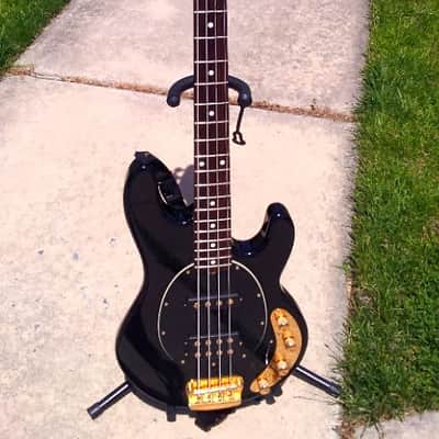 Musicman Stingray 2006 Limited Edition Black & Gold Hardware | Reverb