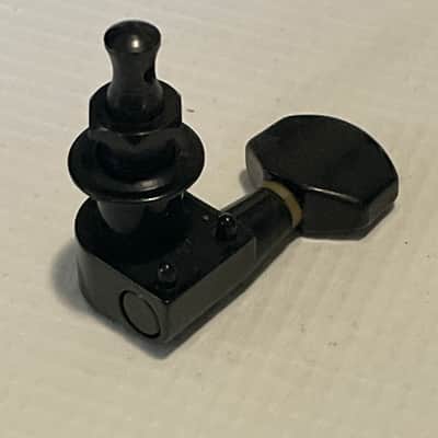 2000's Korean Era Ibanez RG & S Series Black Dual Pin Tuning Pegs Tuners 6 In LIne image 11