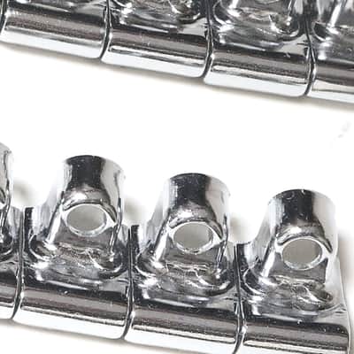 (6) Leedy Hoop Clips, Chrome Plated Brass / 1940s-50s image 2