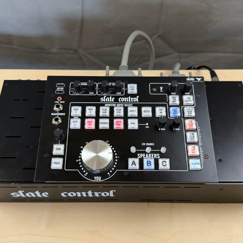 Slate Media Technology Control Monitor Management analog mastering mixing Paul Wolff Studio Controller Recording high end image 1