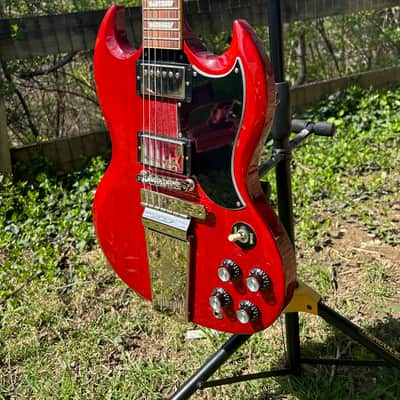 Gibson SG Standard '61 with Maestro Vibrola 2019 - Present - Vintage Cherry image 3