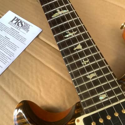 PRS Left hand lefty handed Wood Library burst top 10 lefthand 2020 image 4