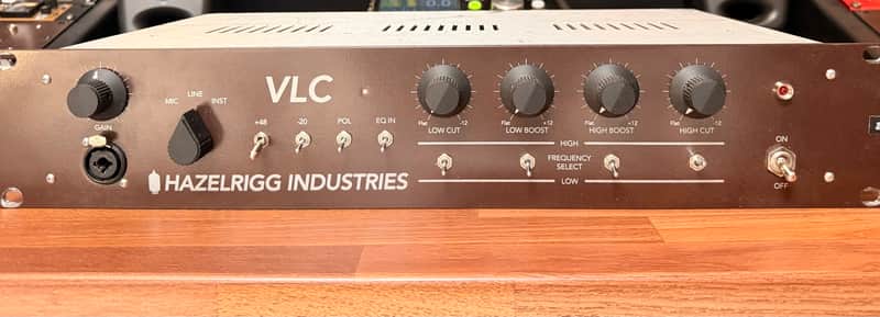 Hazelrigg Industries VLC Vacuum Tube Preamplifier / LC Equalizer 2016 - 2021 - Brown image 1