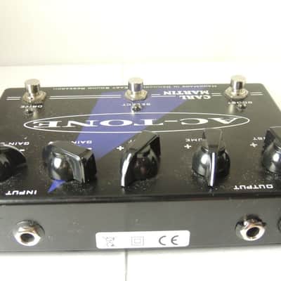 Carl Martin AC Tone Dual Overdrive Effects Pedal Free USA Shipping image 4
