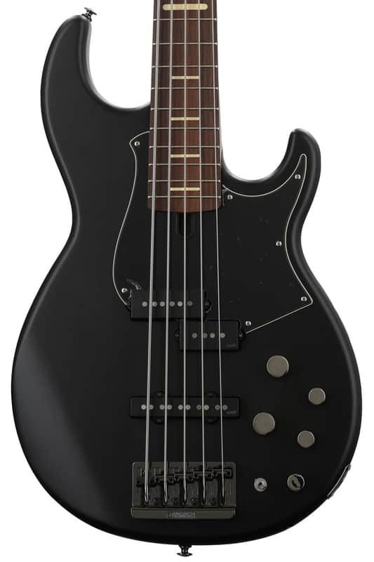 Yamaha BB735A 5-string Bass Guitar - Translucent Matte Black image 1