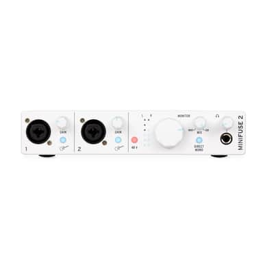 Arturia MiniFuse 2 Compact USB-C Audio Interface White image 1