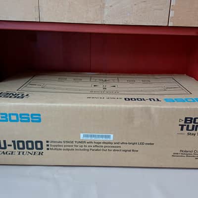 Boss TU-1000 Stage Tuner 2009 - 2012 - Black image 4
