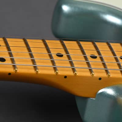 Fender Stratocaster American Pro II HSS MN Mystic Surf Green image 5