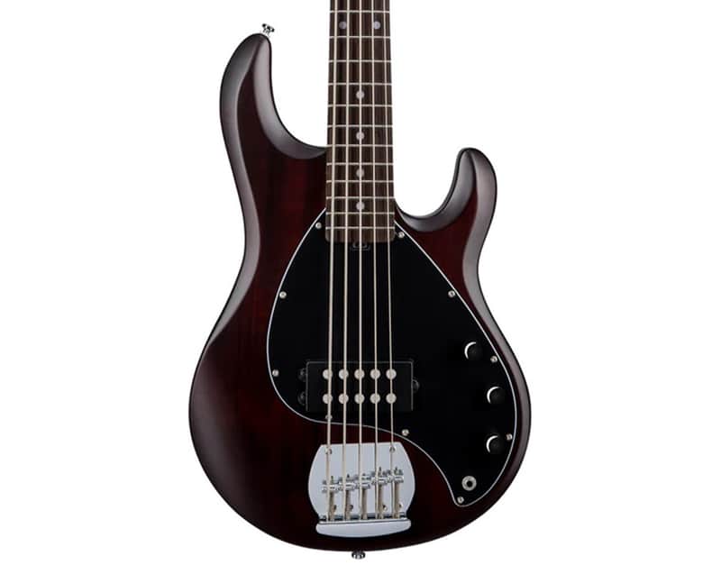 Sterling by Music Man StingRay5 5-String Bass - Walnut Satin - Open Box image 1