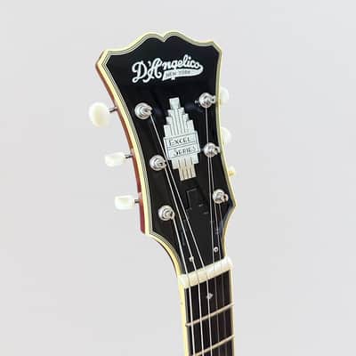 D'Angelico Excel DC Tour Collection Semi Hollowbody Electric Guitar - Solid Wine image 6