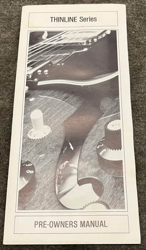Gibson Thinline Series Brochure 1980’s imagen 1