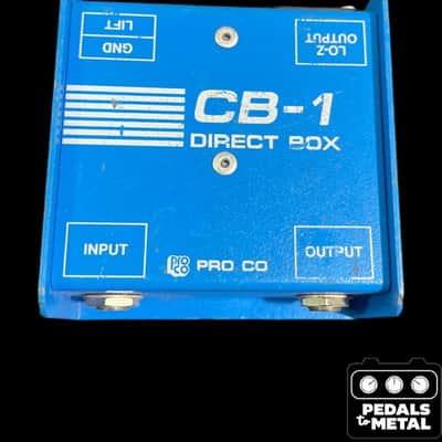 Pro Co CB-1 Direct Box #181816 - Blue - X19929 image 1