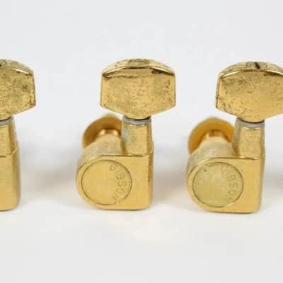 1990s Vintage Gibson Chet Atkins SST Gold TUNERS Original Set USA image 4