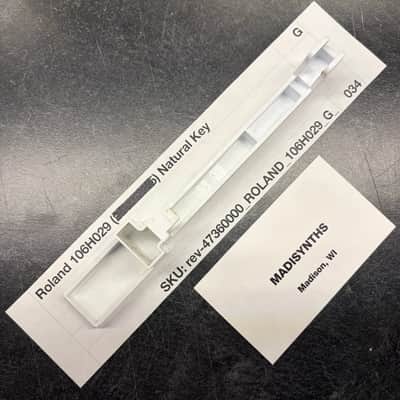 ORIGINAL Roland Replacement G Key (106H029) for Juno-6/60/106, Jupiter-6/8, HS-60, SH-101, VK-09, JX-3P, HS-10/Juno-1, System 100m 184, etc image 2