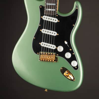 Fender Masterbuilt Kyle McMillin Offset Stratocaster Sage Green Metallic/DLX Closet Classic image 4