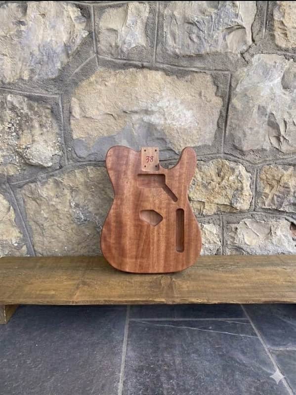 Telecaster Body – Solid Massive Mahogany (1.9kg) image 1