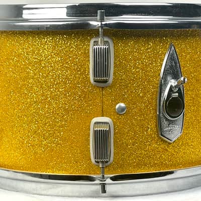 Trixon 20/13/16/5x14" 60's "Luxus" Outfit Drum Set - Gold Sparkle image 18