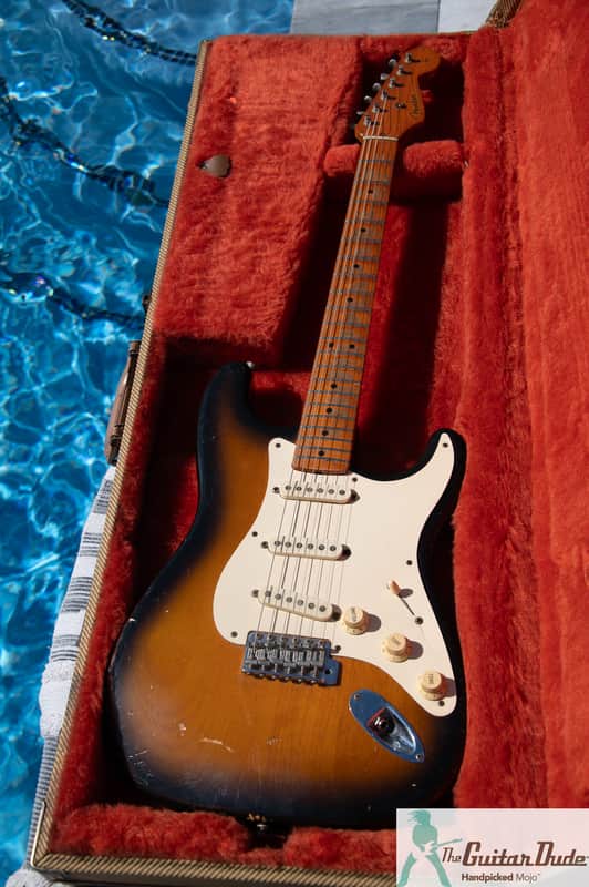 1987 Fender American Vintage Reissue 1957 Stratocaster - 100% Natural Ultimate Road Warrior MOJO - Pro Set Up w Perfect Frets/Action/Intonation! image 1