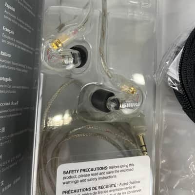 Shure SE215 Single Driver In-Ear Monitors, Clear image 2