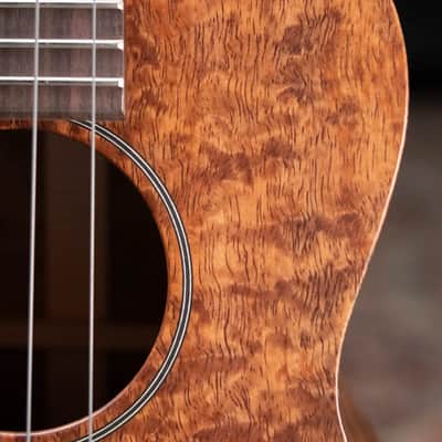 Martin Custom Shop Tenor Ukulele - Blistered Koa with Softshell Case image 12