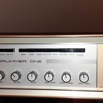 Elka Drummer One analog drum machine-1969- Cluster-Kraftwerk image 6