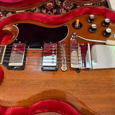 2025 Gibson SG Standard ‘61 GC Exclusive - Vintage Lyre Vibrola and Aged Finish image 7