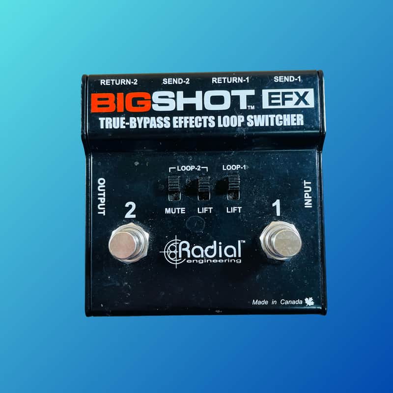 Radial BigShot EFX True-Bypass Effects Loop image 1