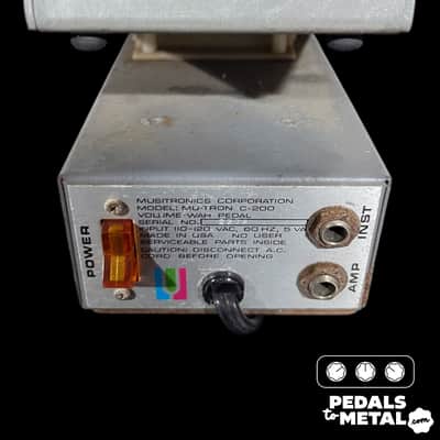 Mu-Tron Volume/Wah 1970s X11401 image 5