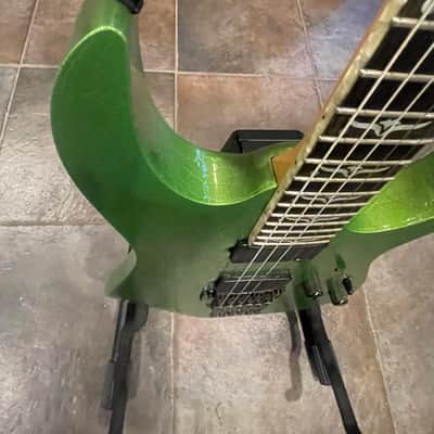2006 Ibanez j.custom - Ultra Rare "Lizard Skin Candy Pearl Green" (Near Mint) image 10
