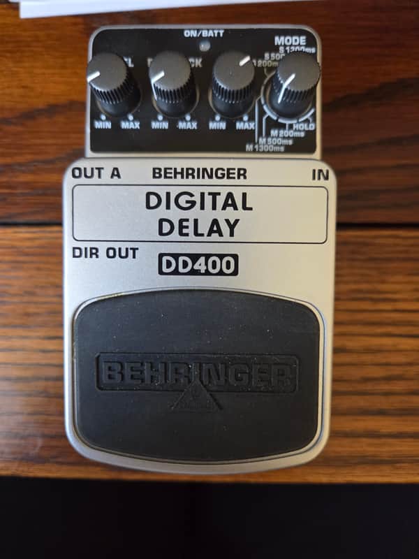 Behringer DD400 Digital Delay Pedal 2010s - Standard | Reverb