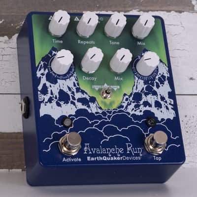 EarthQuaker Devices Avalanche Run V2 - Powder Night Blue image 3