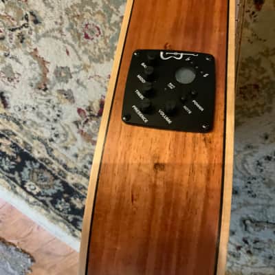Carvalho MOC308 Octave Mandolin Spruce, pickup & hard bag image 3