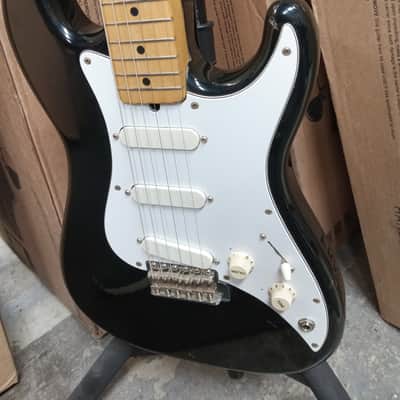 Squier Bullet 3S 1983 - 1984 in Black SQ serial number Made in Japan image 8