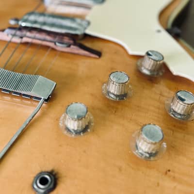 Celebrity Owned - Peter Green Personal Collection 1962 Silvertone Speed Demon in OHC and Provenance Paperwork image 6