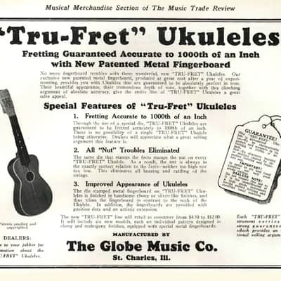 Tru-Fret Soprano Ukulele 1920s image 23