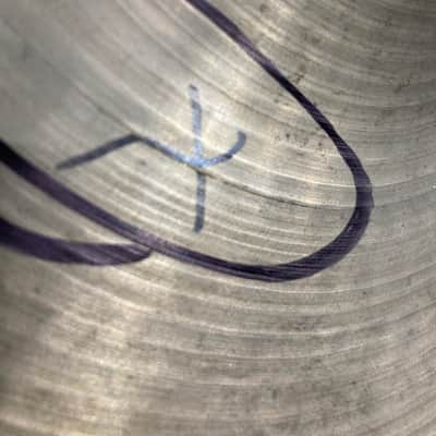 Zildjian - 18" A Crash Cymbal (Cracked) 1350g 1960s - Natural image 8