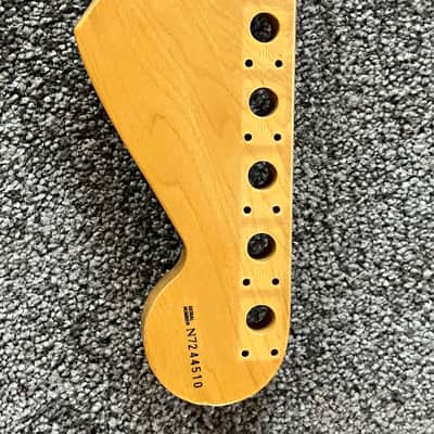 lefty 1997 Fender Stratocaster guitar neck American Standard image 9