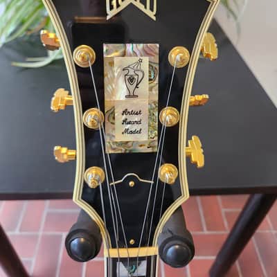 Vintage 1997 Guild Artist Award Archtop Electric Guitar - Blonde with Benedetto Pickup and Guild Hardshell Case image 10