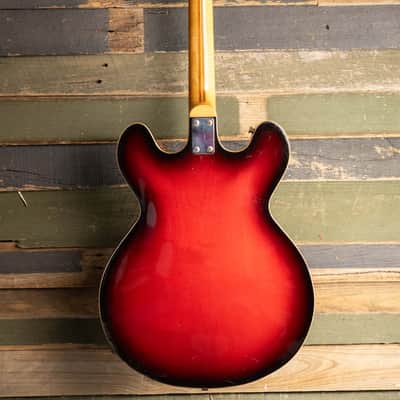 Eston Welson DS-2T Hollowbody - Sunburst image 4