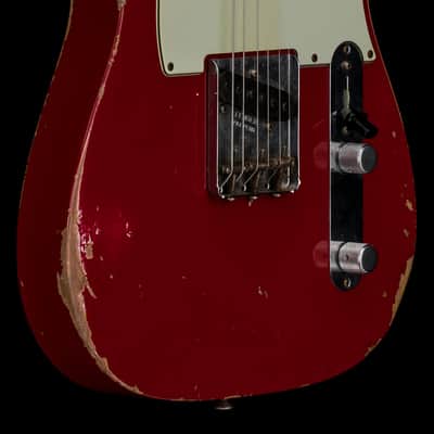 Fender Custom Shop 1963 Telecaster Relic (2014) - Dakota Red #74978 with Original Hard Case image 6