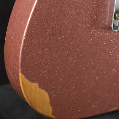 Mint Fender Custom Shop Limited Edition '61 Telecaster Relic Aged Champagne Sparkle image 5