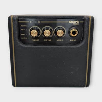 Positive Grid Spark MINI Portable Digital Modeling Guitar Practice Amp 2022 - Present - Black image 3