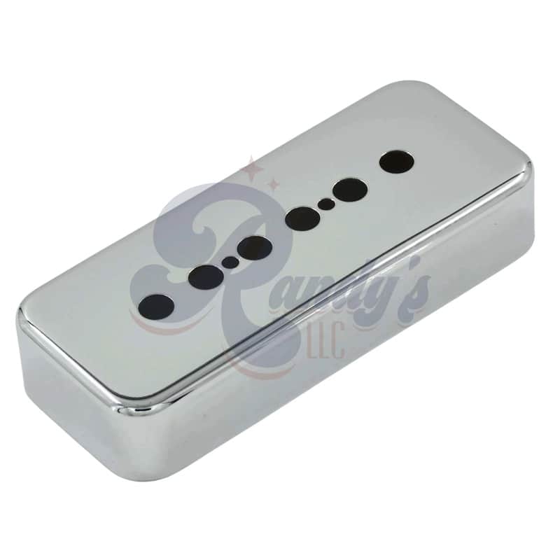 Advanced Plating 1920C P-90 Soapbar Pickup Cover (49.2mm) - Fits Gibson®-Chrome image 1