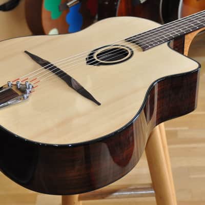 LAG SL200 / Gypsy Jazz Little Mouth Acoustic Guitar / Swing Lâg Series / 2512CW00349 image 4