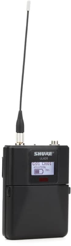 Shure ULXD1 Digital Bodypack Transmitter - G57 Band (ULXD1LEMO3G57d5) image 1