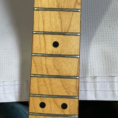1990 Fender USA American Standard Stratocaster Guitar Neck 22 Fret Maple Board image 13