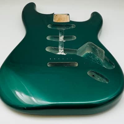Show Me Nitro Finishes 4lbs 5oz Nitro Lacquer S-Style - Dark Sherwood Green image 2